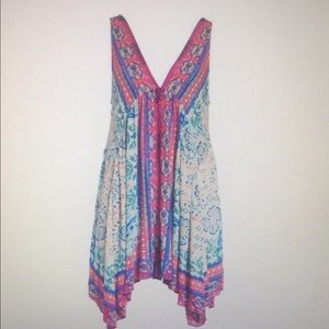 Free People Gypsy trapeze slip dress